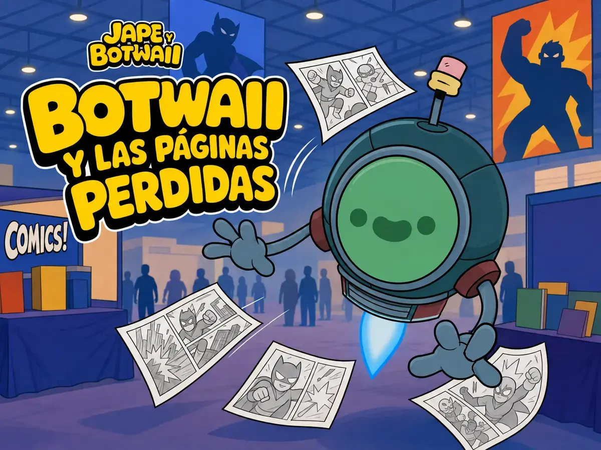 BotWaii y las páginas perdidas en la Comic Con de Nueva York